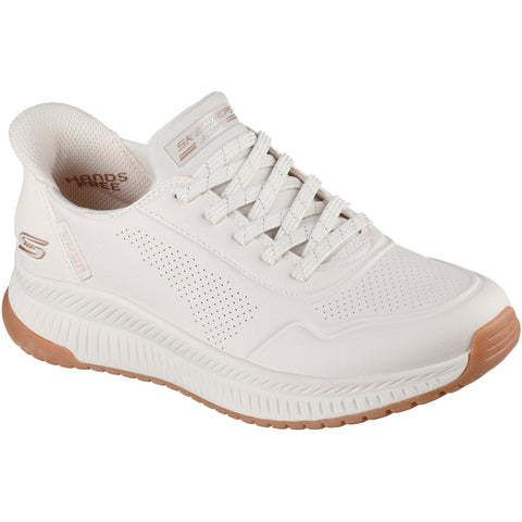 Skechers Ladies Slip-ins BOBS Squad 4 Key Look Trainers