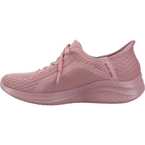 Skechers Ladies Slip-ins Ultra Flex 3.0 Pure Colour Trainers