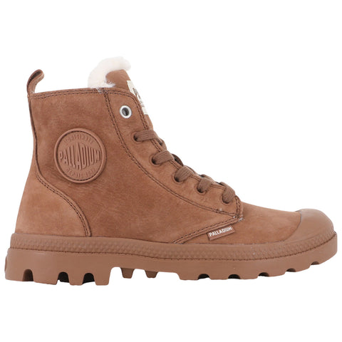 Palladium Ladies Pampa Hi Side-Zip Nubuck Boots