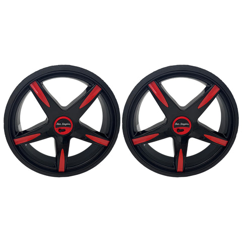 Ben Sayers Electric Golf Trolley Rear Wheel