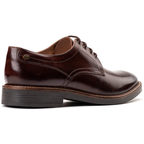 Base London Mens Durham Leather Derby Shoes