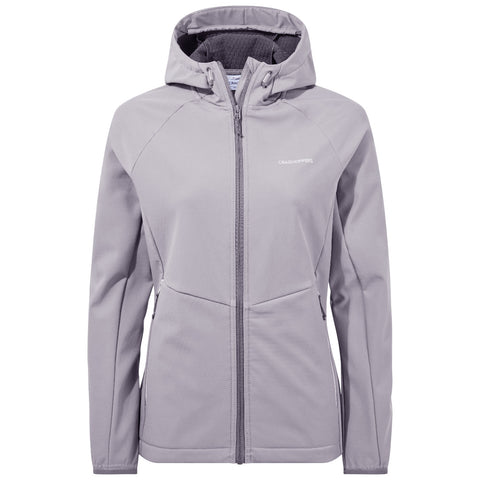 Craghoppers Ladies Kalti Weatherproof Hooded Softshell Jacket - 10 UK