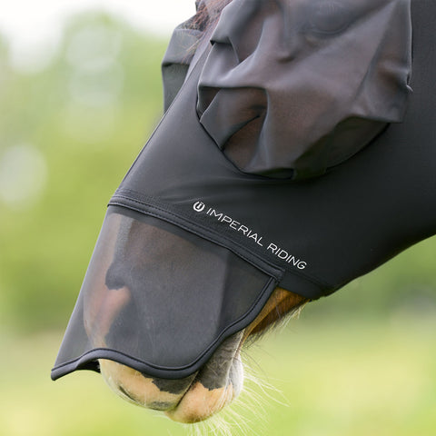 Imperial Riding Flymask With Nose Ears