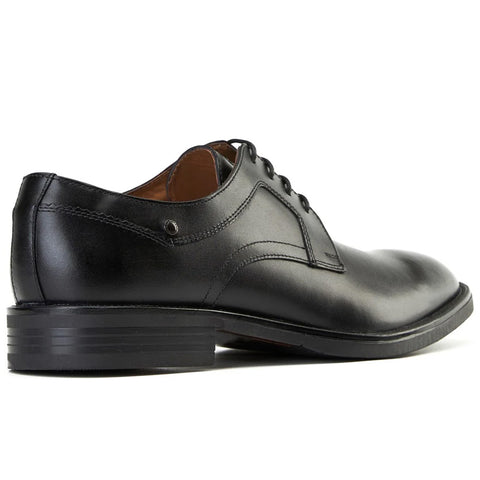 Base London Mens Sleeve Waxy Derby Shoes