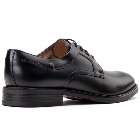 Base London Mens Sleeve Waxy Derby Shoes