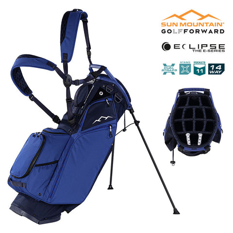 2025 Sun Mountain Eclipse Three-5 14-Way Stand Bag