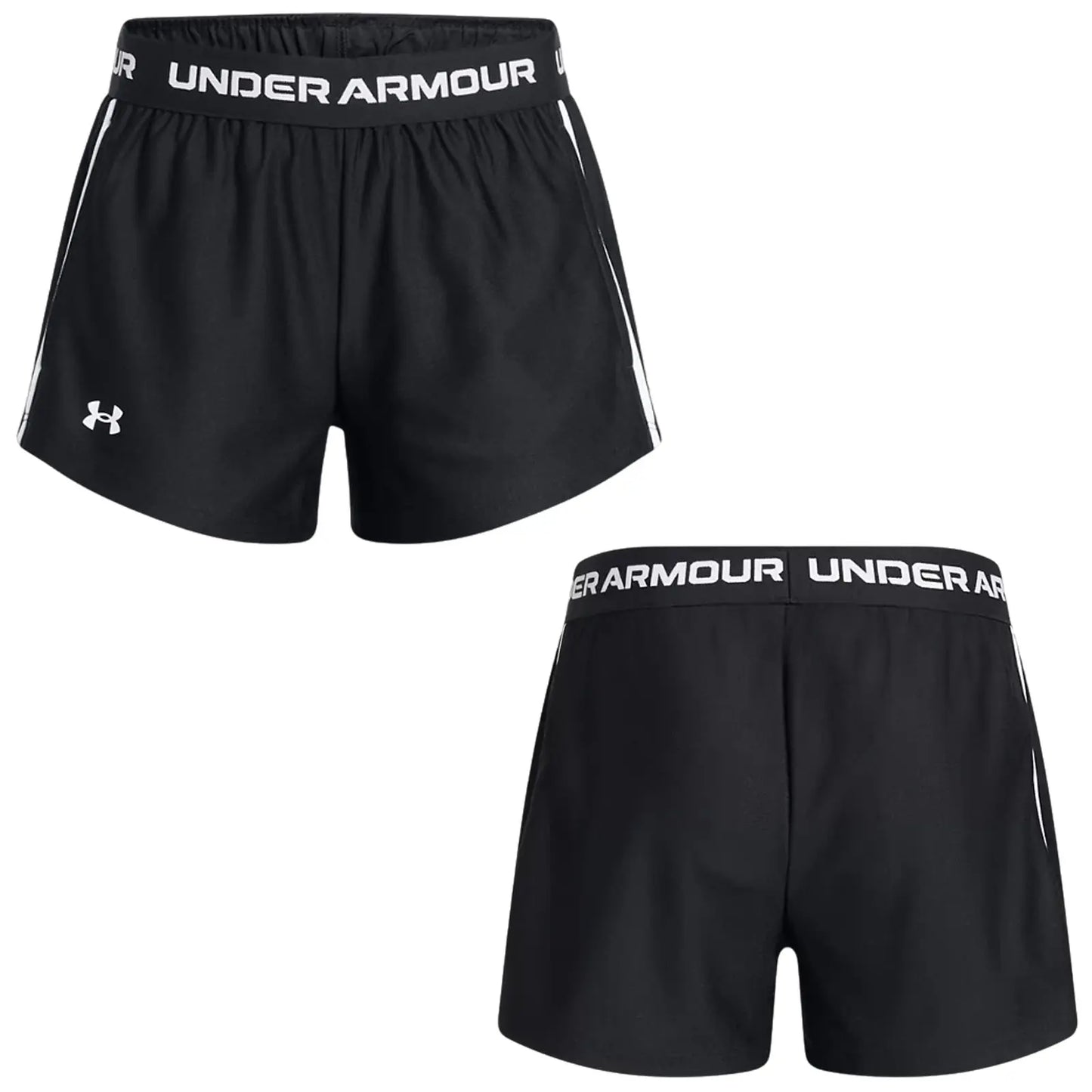 Under Armour Junior Girls Tech Play Up Shorts 7-8 Years