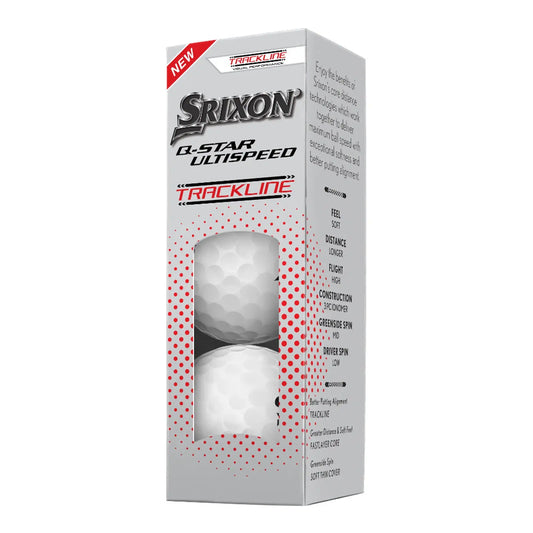 Srixon Q-Star Ultispeed Trackline Golf Balls