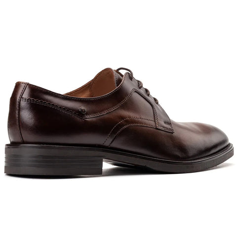 Base London Mens Sleeve Waxy Derby Shoes