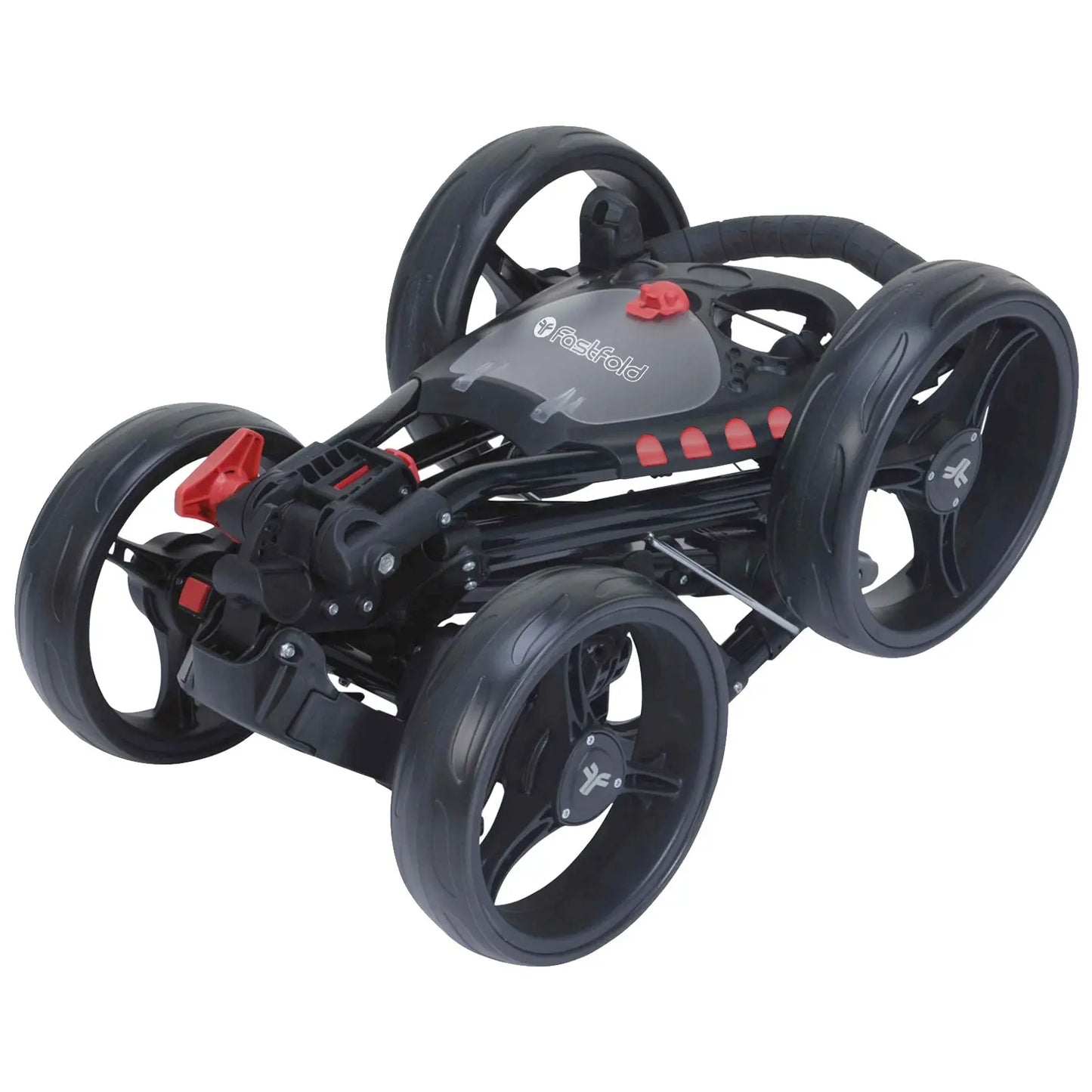 Fastfold Quad Compact 4-Wheel Golf Trolley