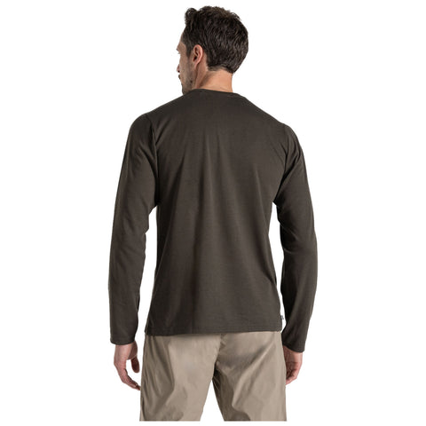 Craghoppers Mens NosiLife Abel Long Sleeve T-Shirt