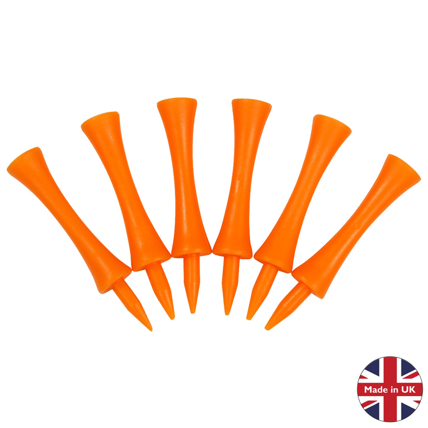 Masters Strong Plastic Graduated Golf Tees