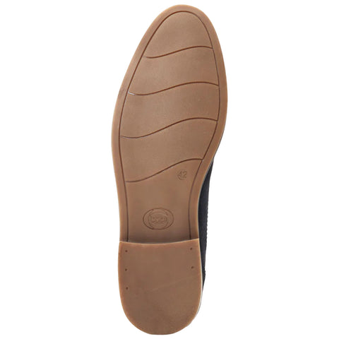 Base London Mens Twain Suede Brogue Shoes