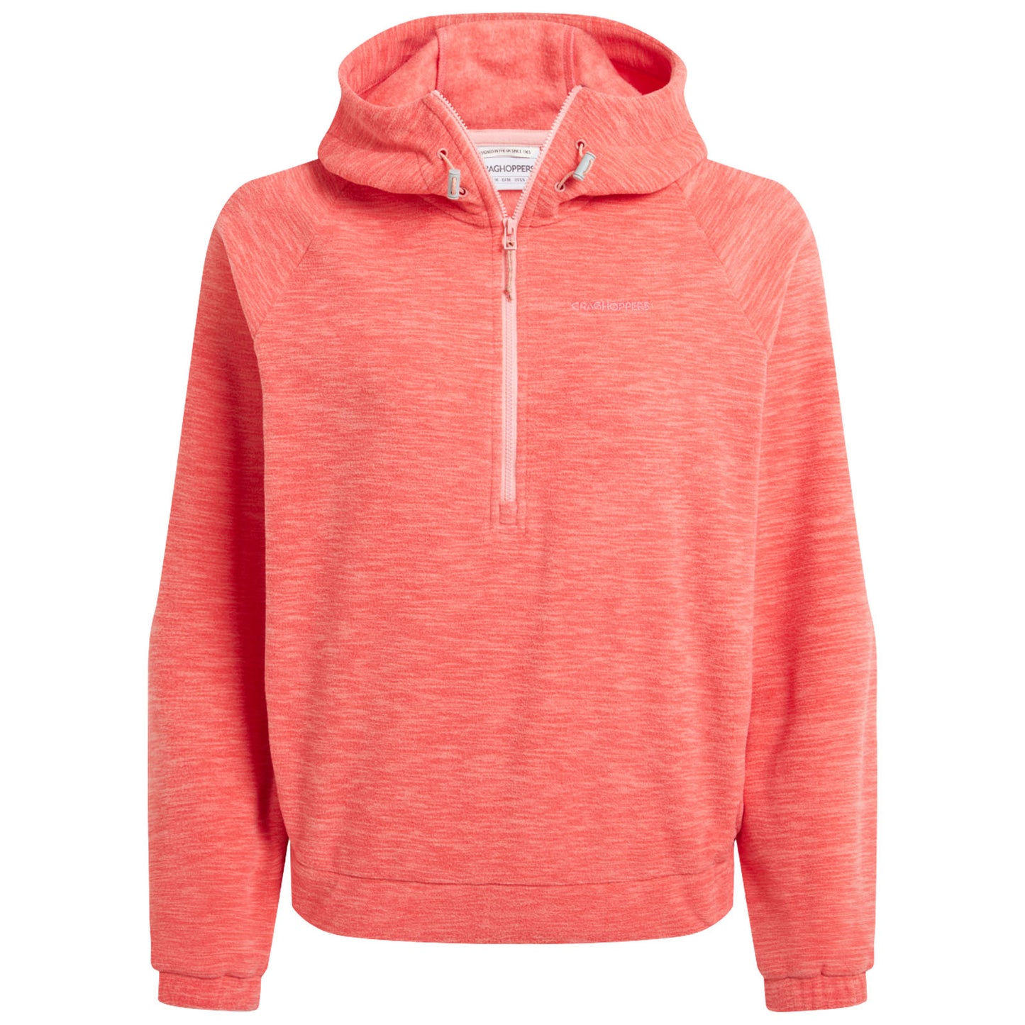 Craghoppers Ladies Esk Hooded Half Zip Fleece