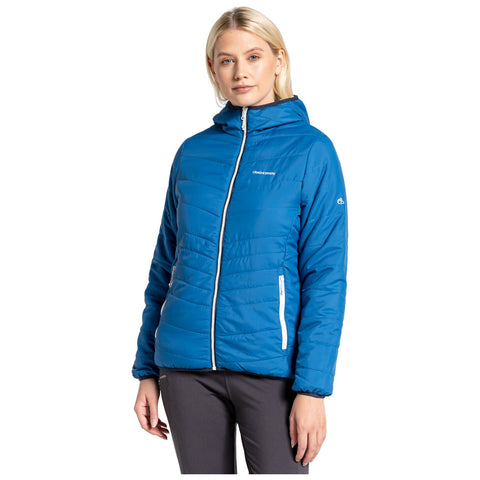 Craghoppers Ladies Compresslite VI Reversible Hooded Jacket - 10 UK