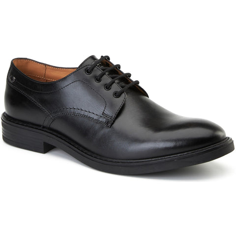 Base London Mens Durham Leather Derby Shoes