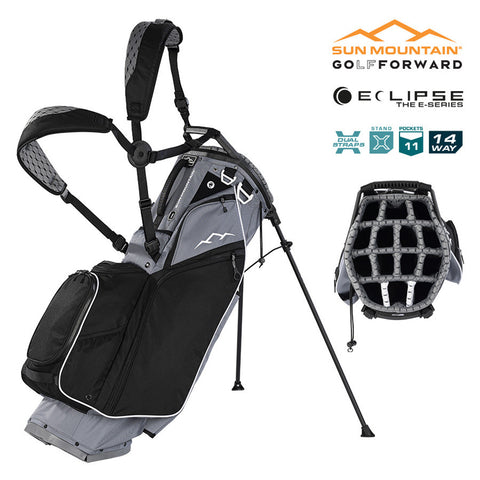 2025 Sun Mountain Eclipse Three-5 14-Way Stand Bag