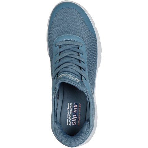 Skechers Ladies Slip-ins BOBS Flex Hi Linear Force Trainers