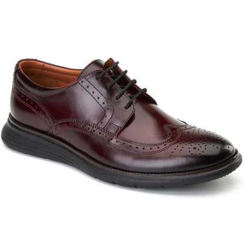 Base London Mens Flight 25 Leather Brogue Shoes