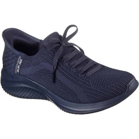 Skechers Ladies Slip-ins Ultra Flex 3.0 Pure Colour Trainers