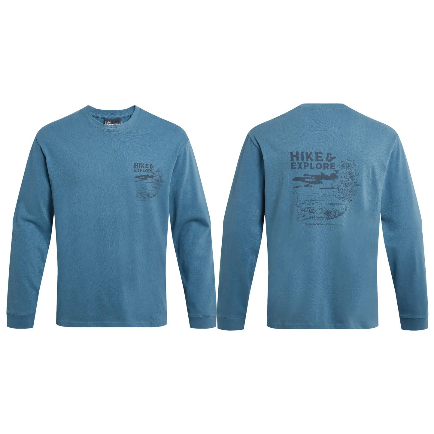 Craghoppers Mens Limestone Long Sleeve T-Shirt - Medium