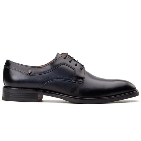 Base London Mens Sleeve Waxy Derby Shoes