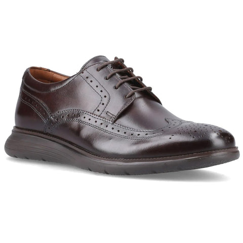 Base London Mens Flight 25 Leather Brogue Shoes
