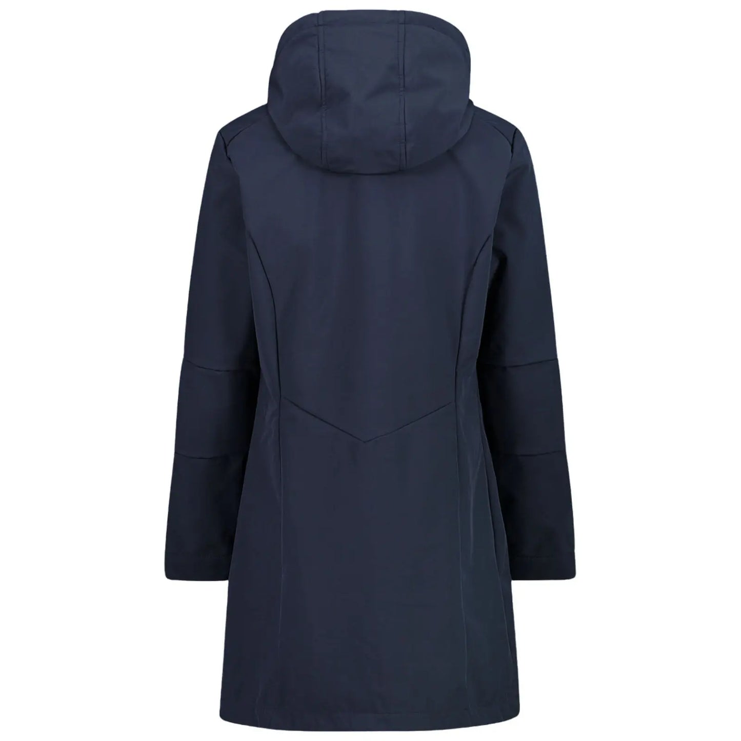 CMP Ladies Parka Zip Hood Longline Softshell Jacket