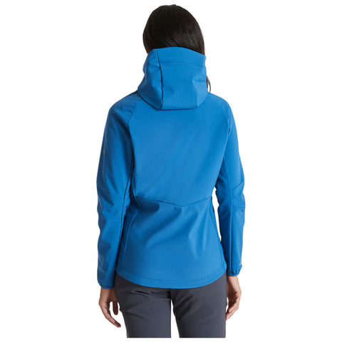 Craghoppers Ladies Kalti Weatherproof Hooded Softshell Jacket - 10 UK