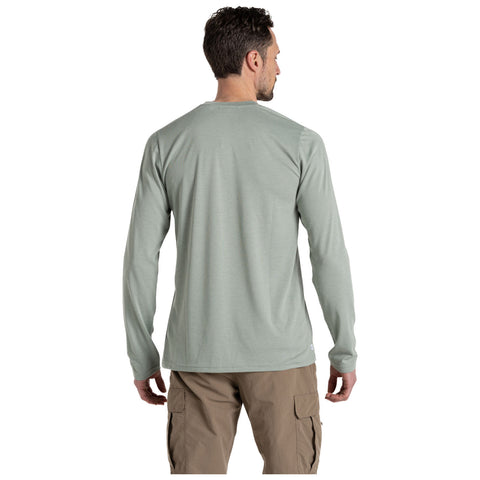 Craghoppers Mens NosiLife Abel Long Sleeve T-Shirt