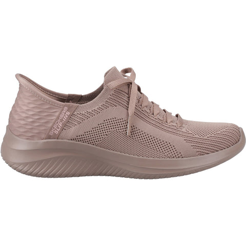 Skechers Ladies Slip-ins Ultra Flex 3.0 Pure Colour Trainers