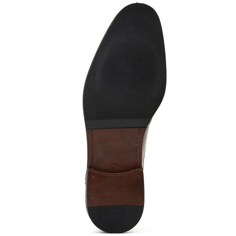 Base London Mens Sleeve Waxy Derby Shoes