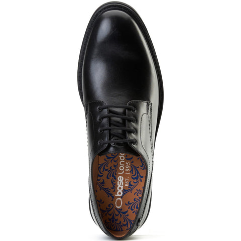 Base London Mens Durham Leather Derby Shoes