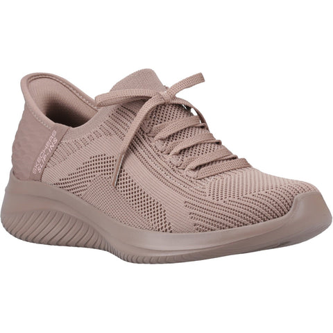Skechers Ladies Slip-ins Ultra Flex 3.0 Pure Colour Trainers