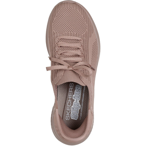 Skechers Ladies Slip-ins Ultra Flex 3.0 Pure Colour Trainers