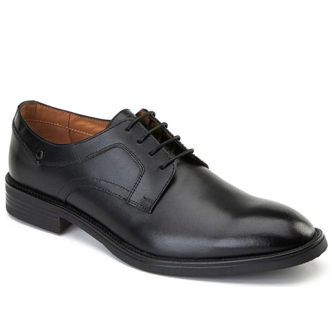 Base London Mens Sleeve Waxy Derby Shoes