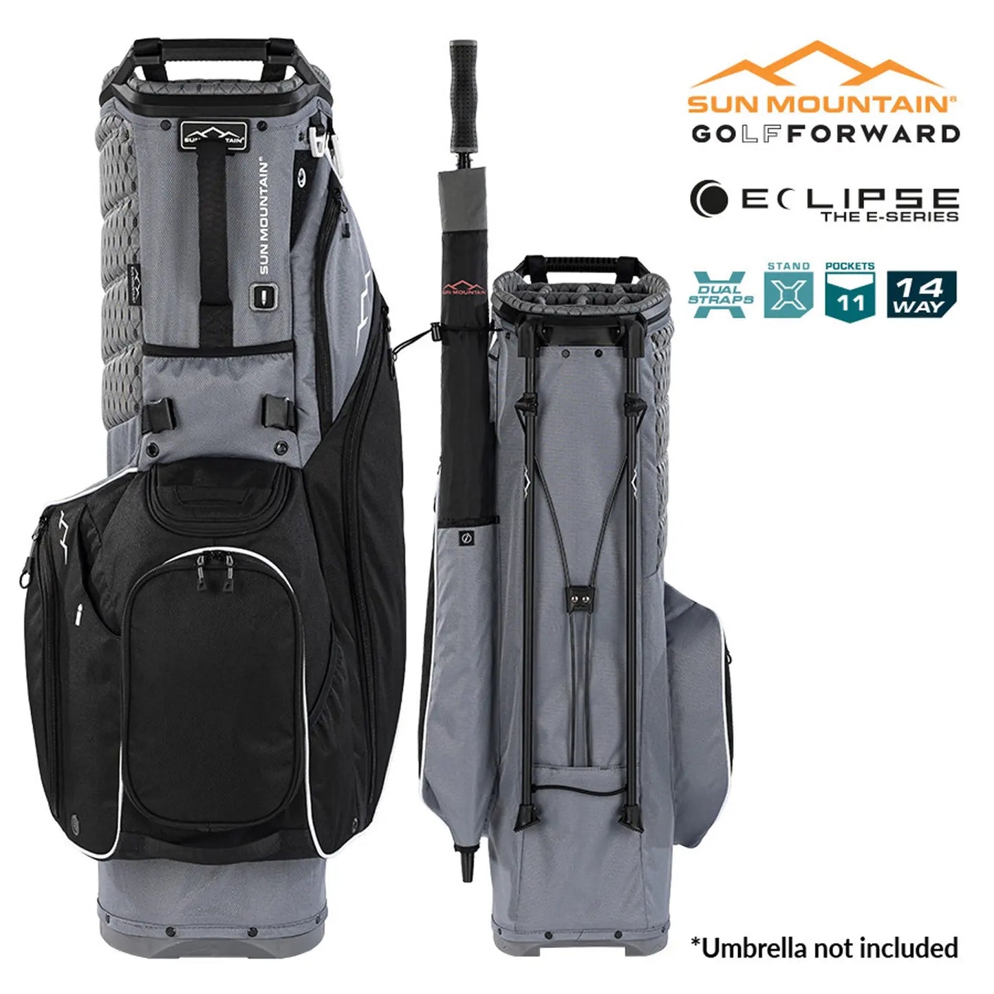 Sun Mountain Eclipse Three-5 14-Way Stand Bag