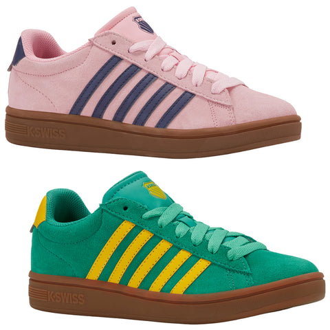 K-Swiss Ladies Court Tiebreak II Suede Trainers 99492
