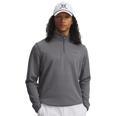 Under Armour Mens SweaterFleece Half Zip Top