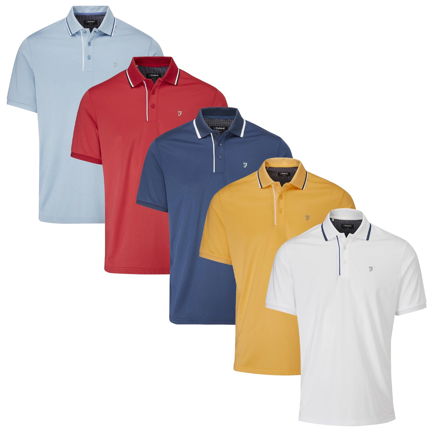 Farah Mens Hoxie Polo Shirt