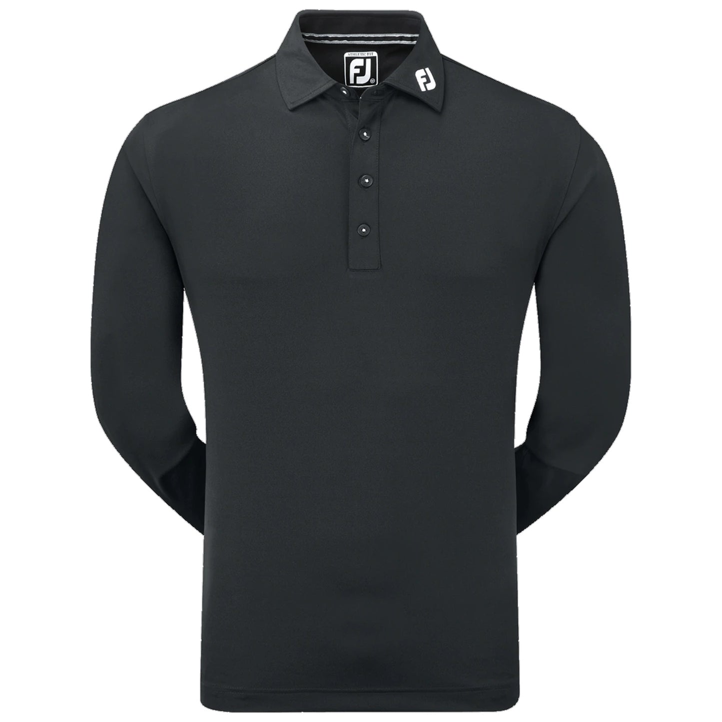 FootJoy Mens Thermocool Long Sleeve Self Collar Polo Shirt