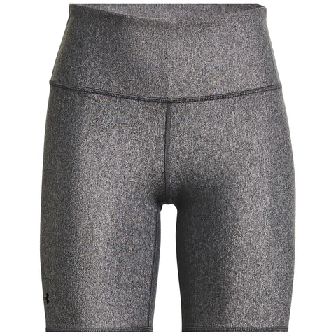 High-waisted athletic shorts made of a dark, textured fabric provide coverage and comfort for physical activities, designed for movement and flexibility in a fitness or casual setting.