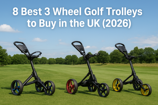 8 Best 3 Wheel Golf Trolleys to Buy in the UK (2026)