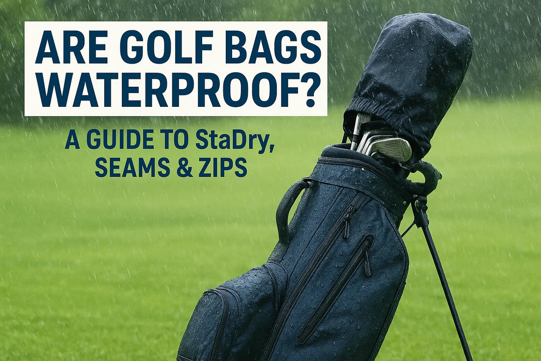 Are Golf Bags Waterproof? A Guide To StaDry, Seams & Zips