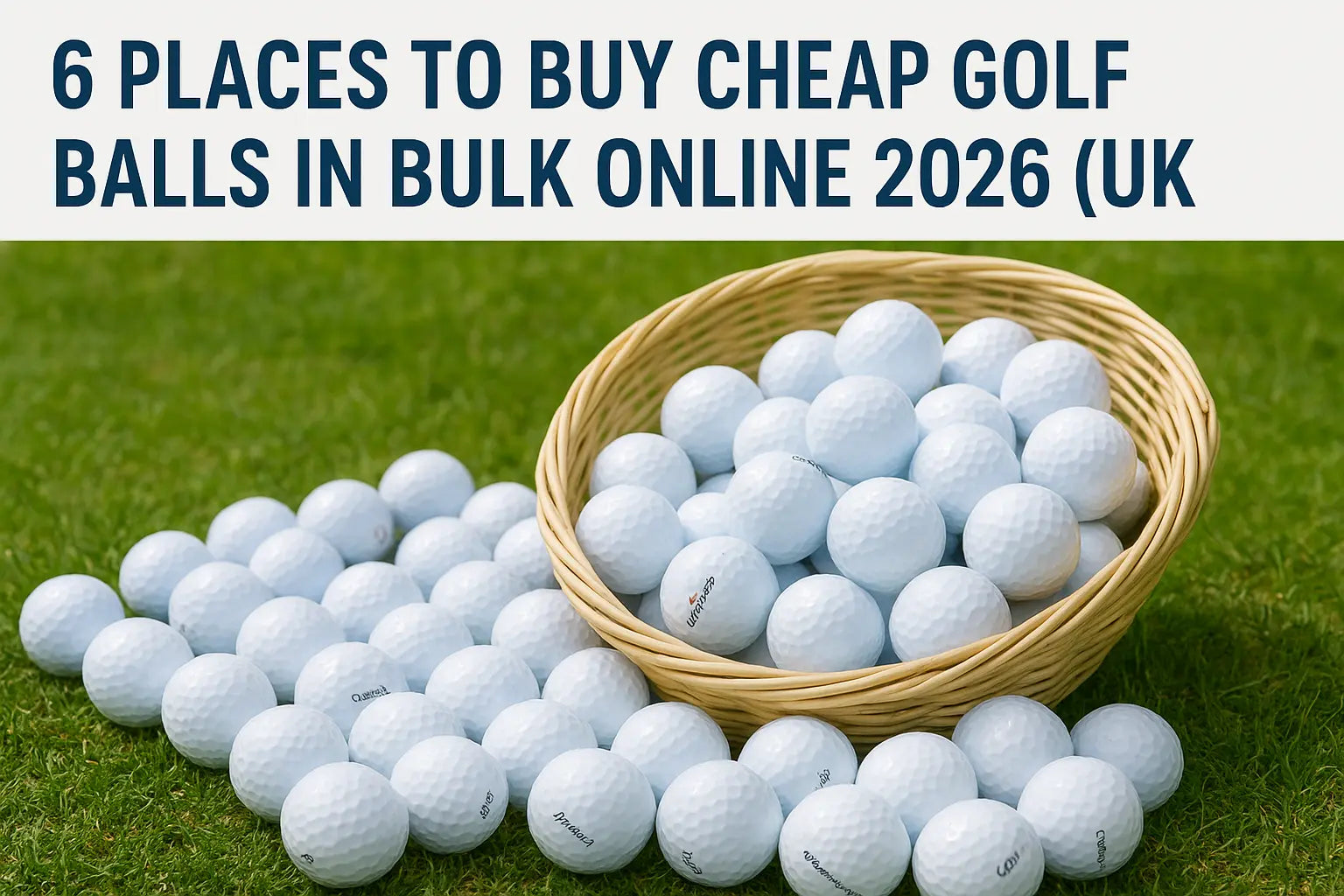 6 Places To Buy Cheap Golf Balls In Bulk Online 2026 (UK) – More Sports