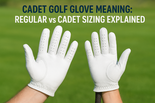 Cadet Golf Glove Meaning: Regular vs Cadet Sizing Explained