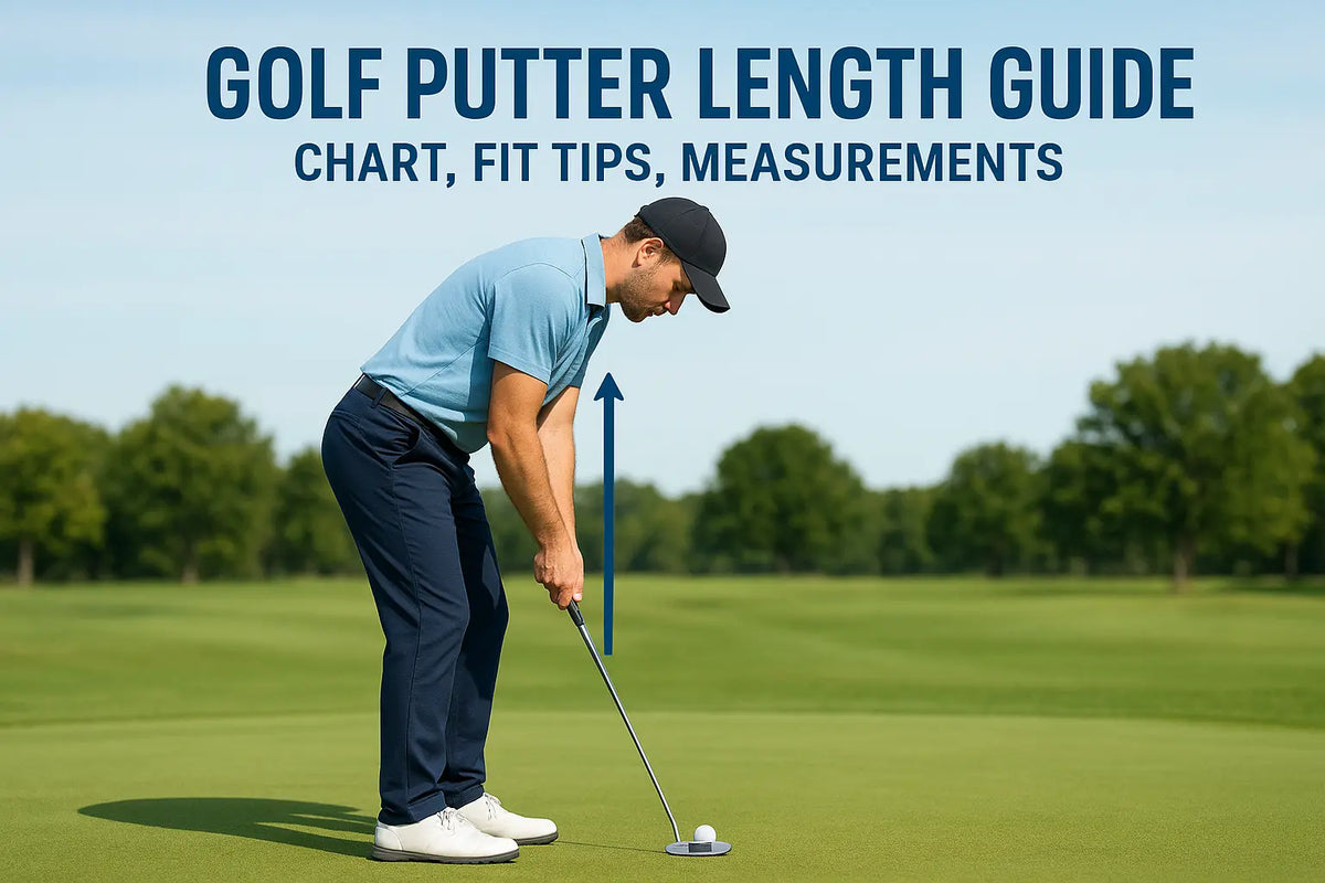 Golf Putter Length Guide: Chart, Fit Tips, Measurements – More Sports