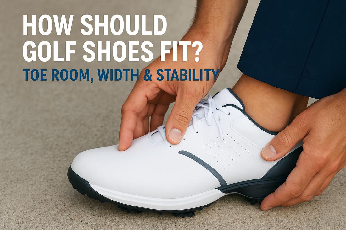 How Should Golf Shoes Fit? Toe Room, Width & Stability