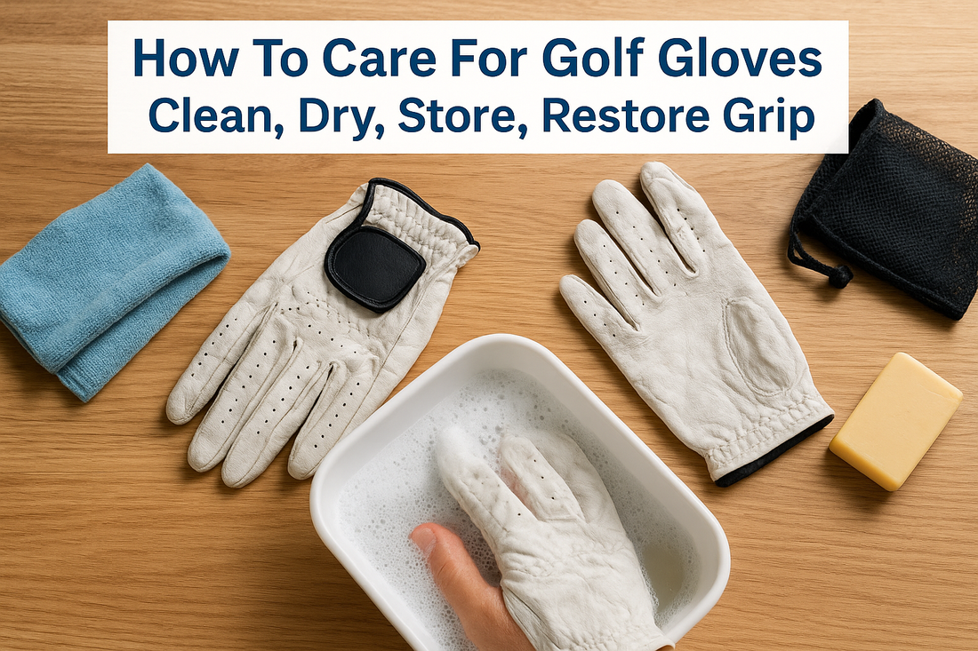 How To Care For Golf Gloves: Clean, Dry, Store, Restore Grip