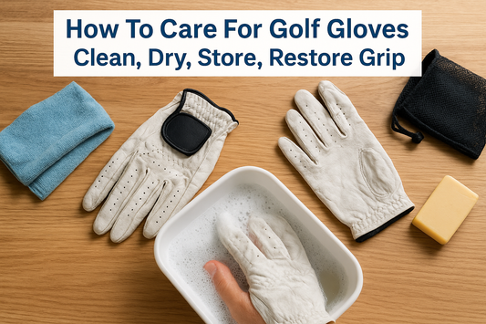 How To Care For Golf Gloves: Clean, Dry, Store, Restore Grip